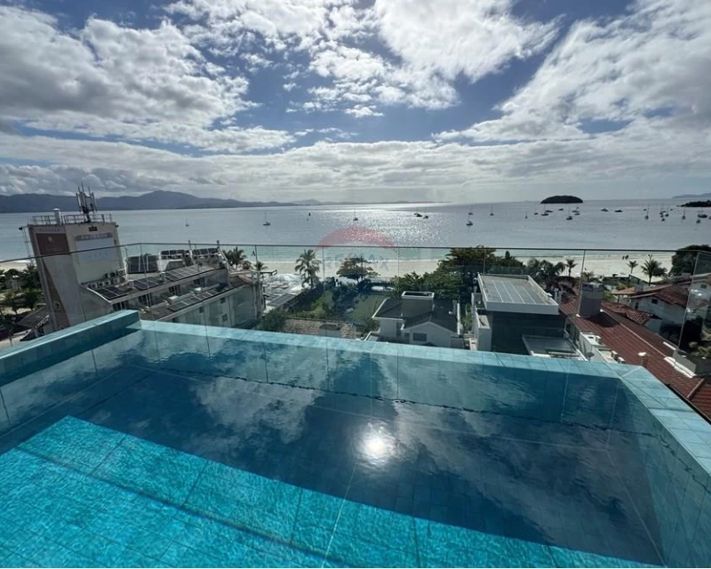 Apartamento Mobiliado com Vista para o Mar e Piscina no Rooftop – Jurerê Internacional, Florianópolis