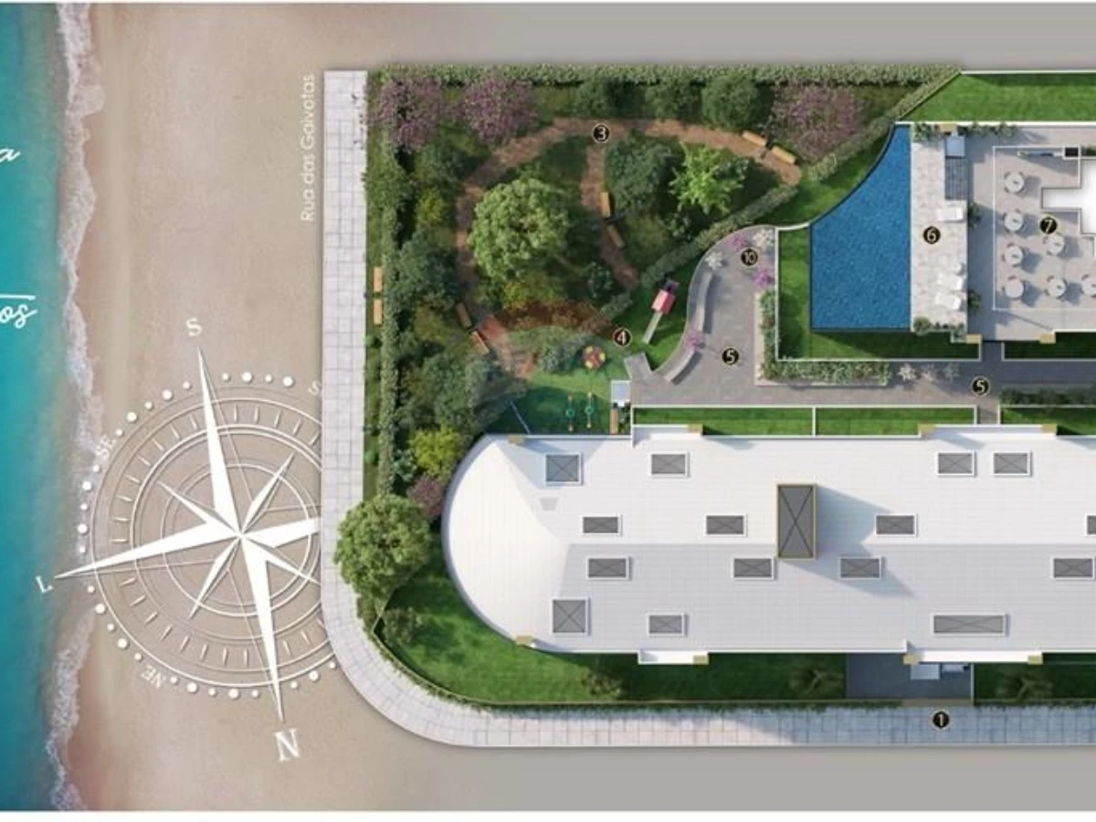 Apartamento Garden con Jardín Privado – Gaivotas Golden Residence, Ingleses, Florianópolis