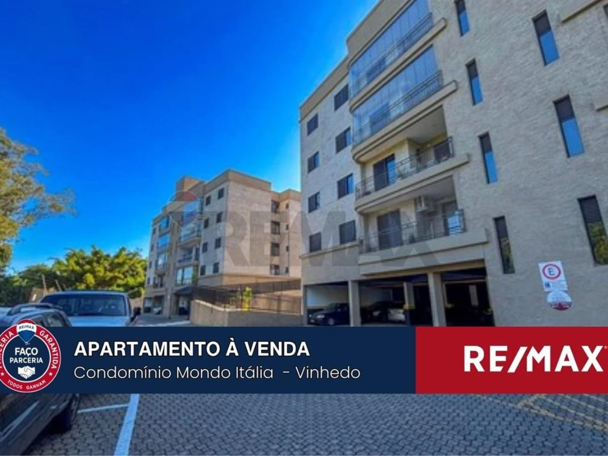 Apartamento 3 Dorms. à Venda — Cond. Mondo Itália, Vinhedo SP